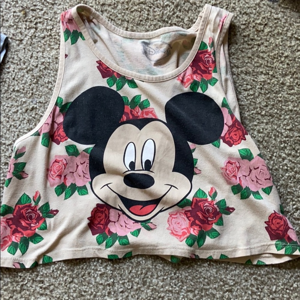 Mickey Mouse Croptop